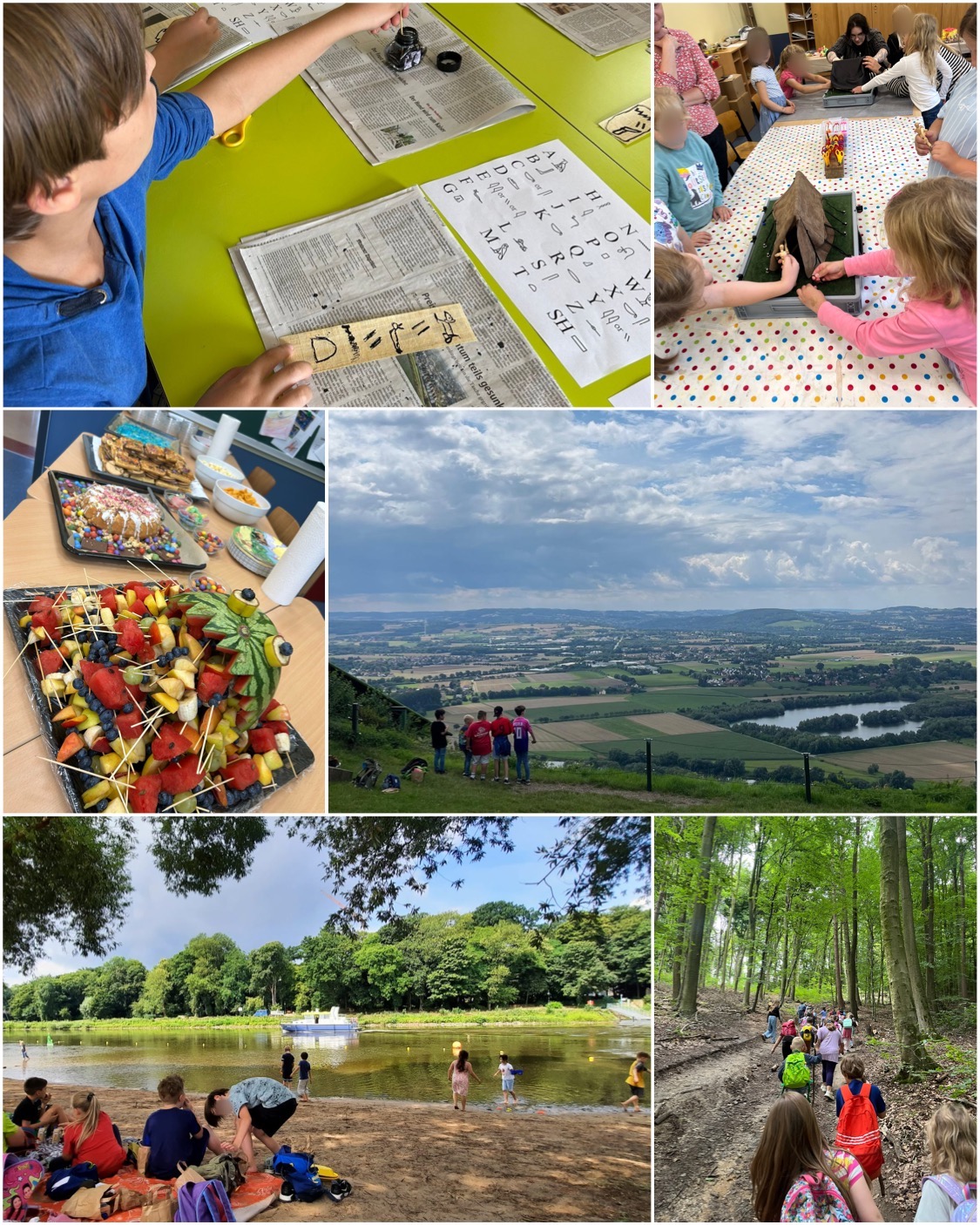 Bei den Ferienspielen werden verschiedene Aktionen angeboten.